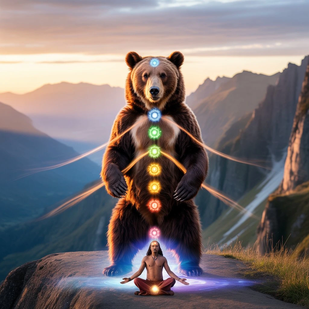 Connection Between Bear Dreams and Chakras