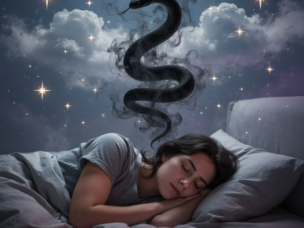 Psychological Perspective of Black Snake Dreams